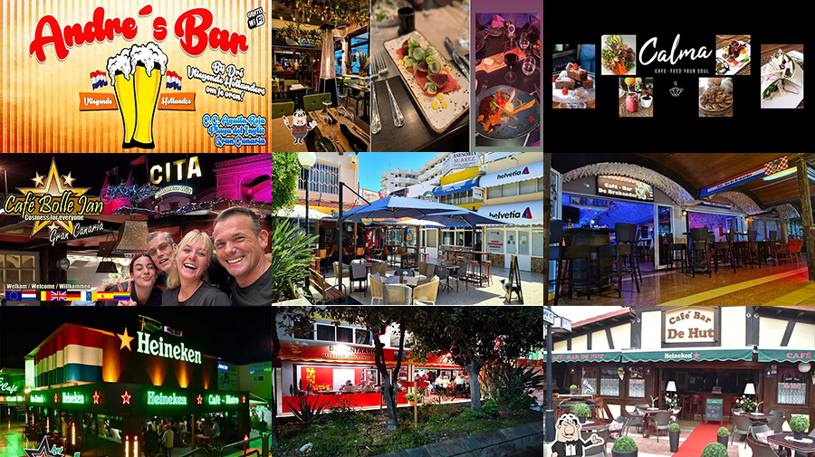 Nederlandse uitgaansgelegenheden in het zuiden van Gran Canaria