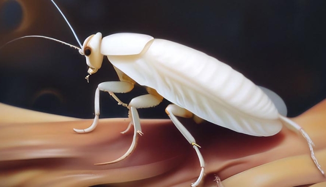 WAARSCHUWING: Wees alert als je een witte kakkerlak in je appartement of huis vindt