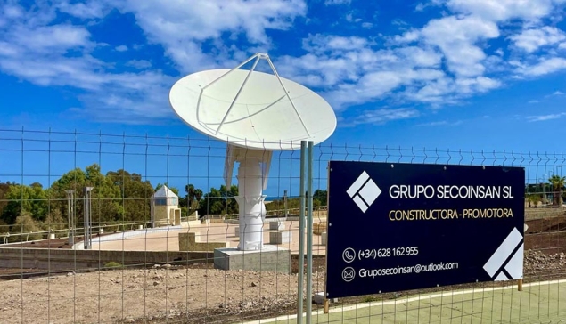 Secoinsan start met de verplaatsing van de INTA-antenne in het zuiden van Gran Canaria