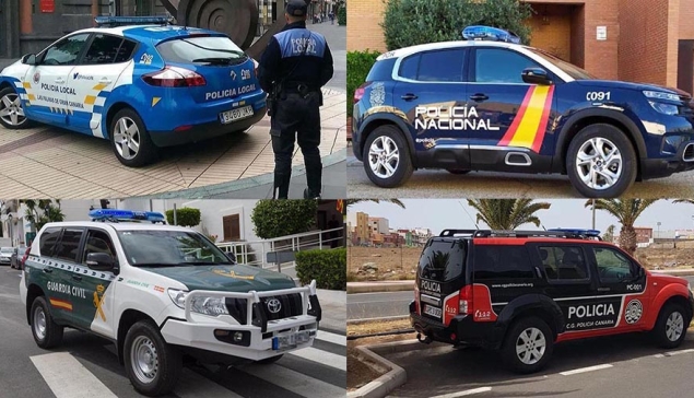 Welke veiligheidsinstanties zijn er op Gran Canaria en waarvoor zijn zij bevoegd