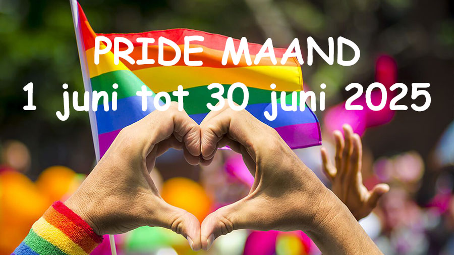 Pride Maand 2025 van 1 juni tot en met 30 juni 2025
