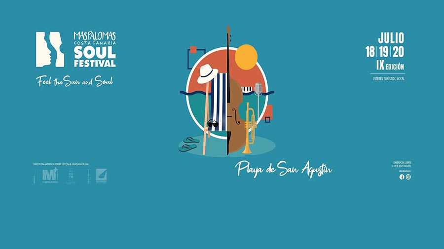Maspalomas Costa Canaria Soul Festival 2025 van 18 tot 20 juli