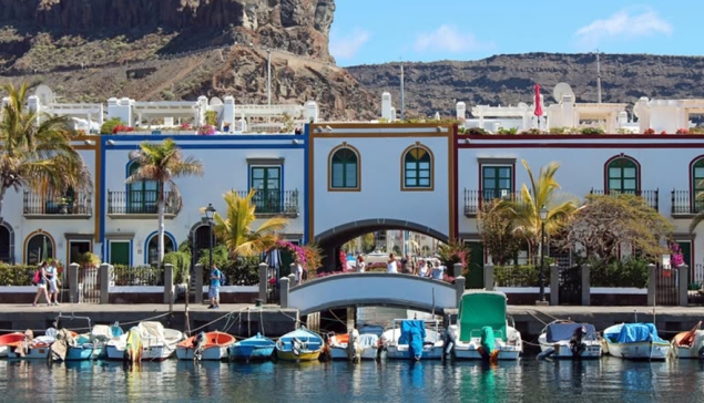 Puertos Canarios vernieuwd de haven van Mogán