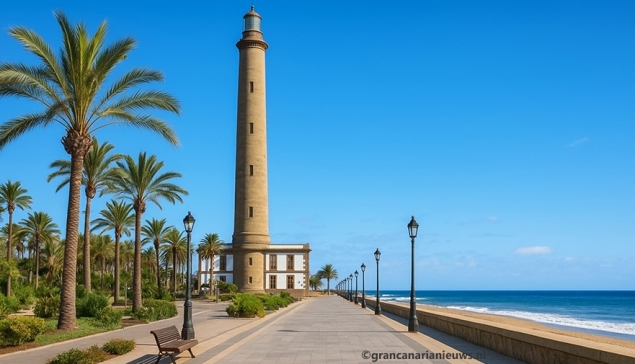 Vijfsterren-make-over gepland voor de boulevard bij de vuurtoren van Maspalomas