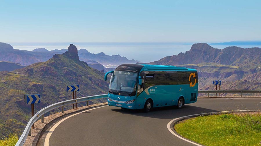 LET OP: Staking bij bussen in de provincie Las Palmas