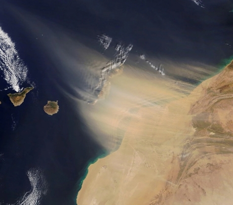 Calima op de Canarische Eilanden neemt een kleine pauze, tot donderdag…